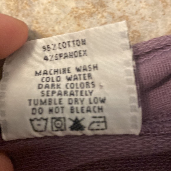 Color Me Cotton Belted, button-up sweatshirt jacket - Picture 8 of 8